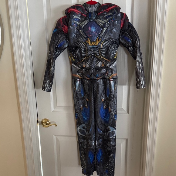 Power Ranger Kids Costume - Black and Blue - Picture 1 of 3